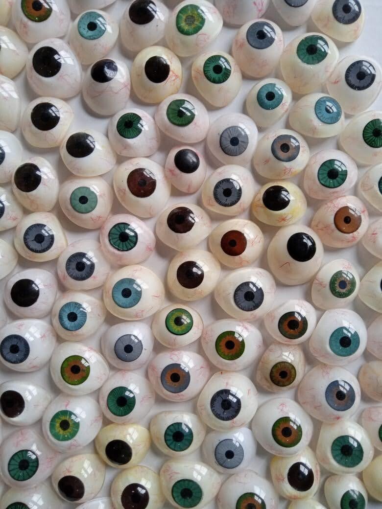 Prosthetic Eye For Human 25 Eye Soft Case Ocular Prosthesis NEW STOCK USA