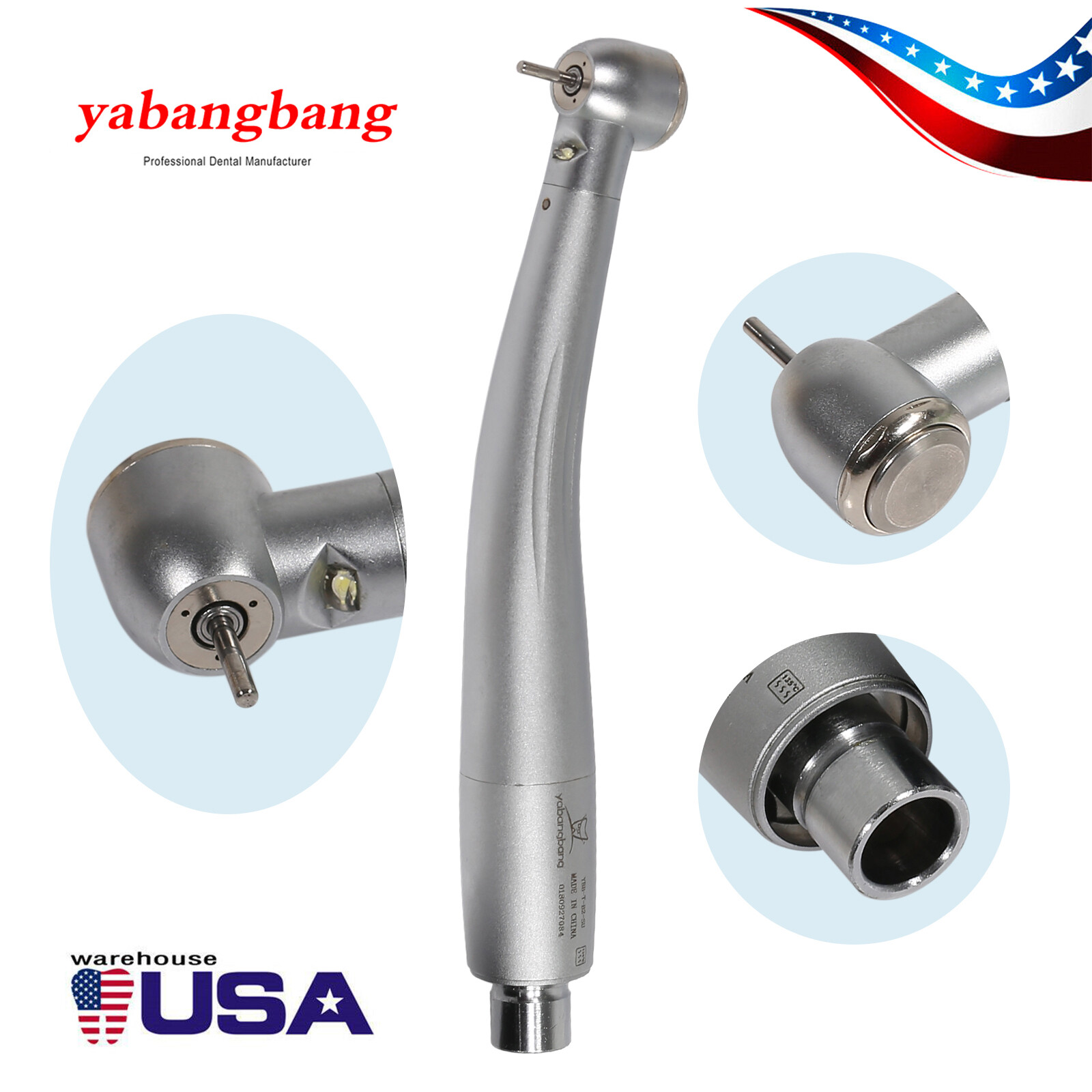 Large Torque Dental High Speed Handpiece LED E-genaerator For NSK Coupler 1-10X