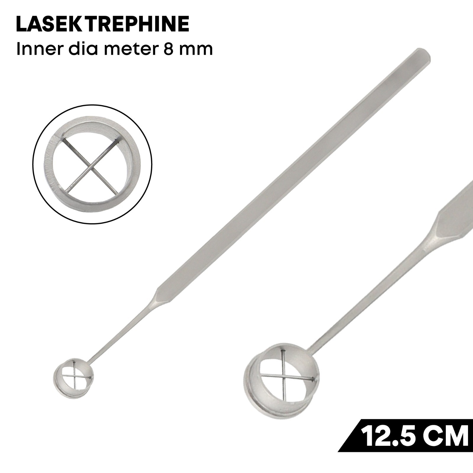 Lasek Trephine Alcohol Trephine Marker 8 mm Premium Ophthalmic Eye Instruments