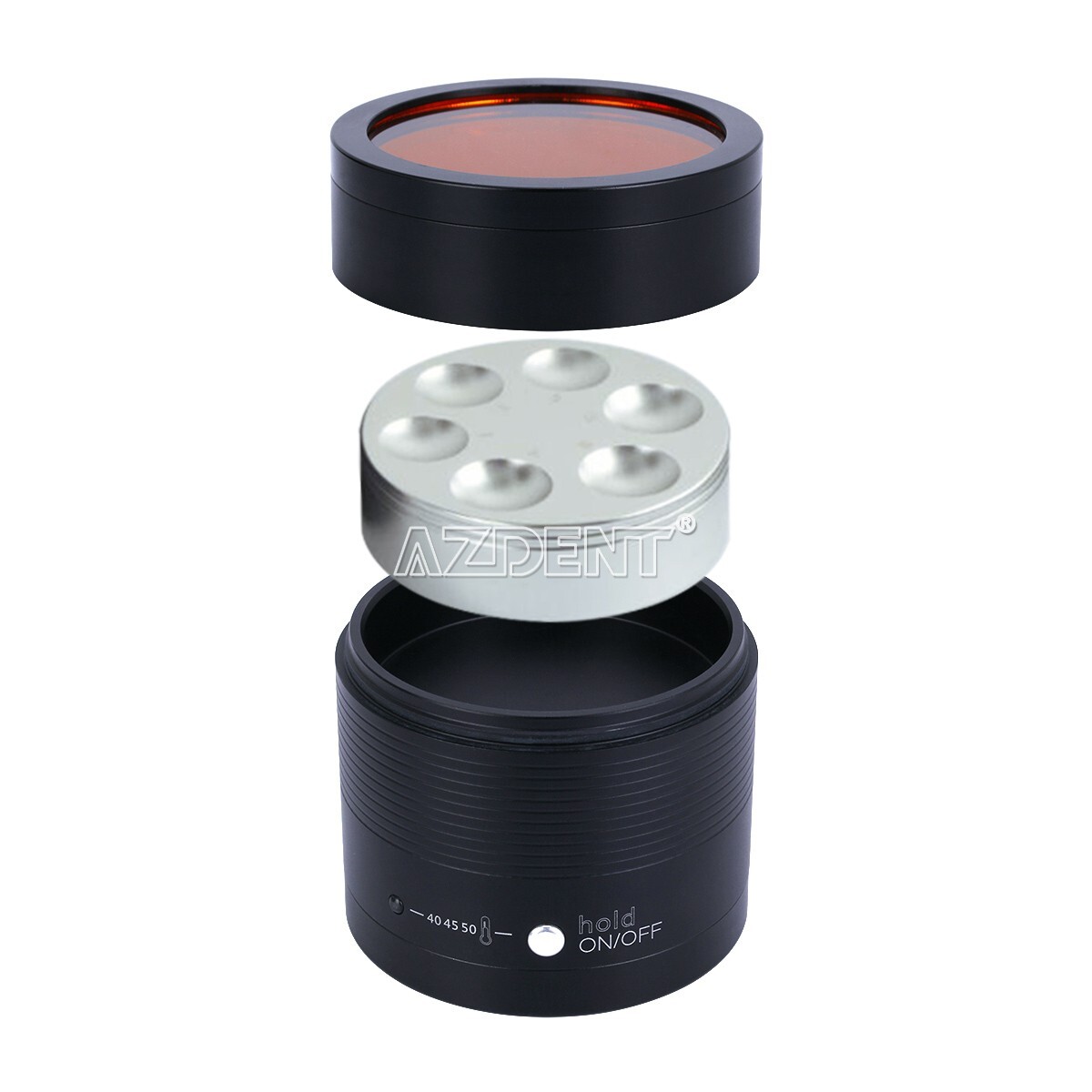 AZDENT Dental Composite Resin Heater DC Power Softener Material Warmer 40/45/50℃
