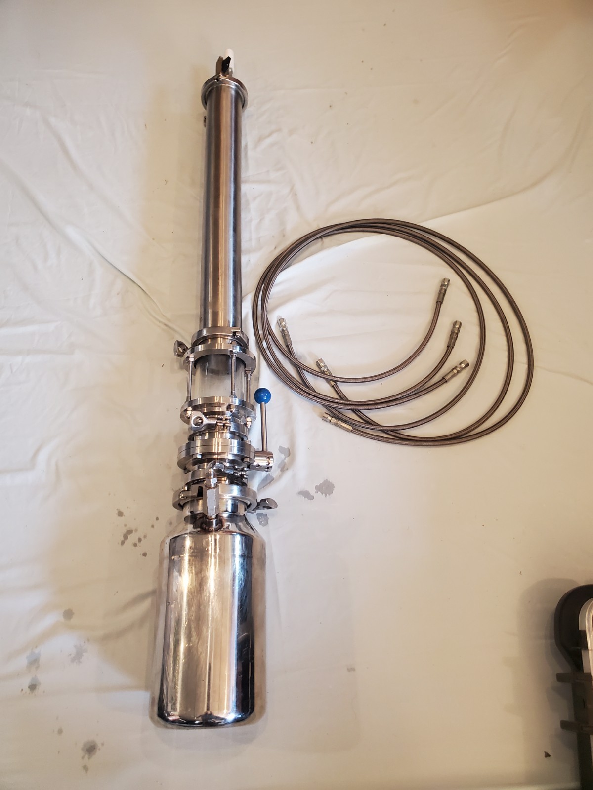 1LB Cascadia DynamixClosed Loop Extractor Stainless Steel
