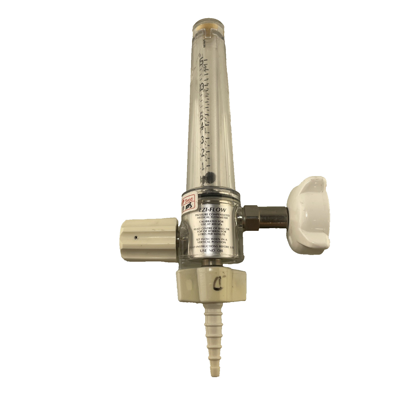 Comweld Ezi-Flow Medical Oxygen Flow Meter 0-15L/min 400kPa