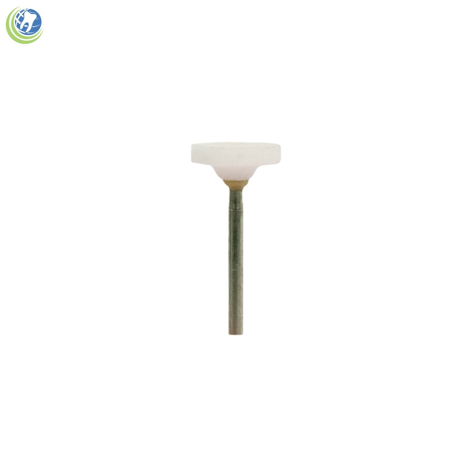 25 x Dental Lab White Mounted Grinding Points Stones Wheel W011 Ceramic Alloys