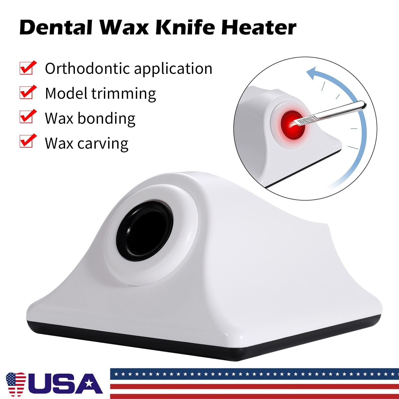 Dental Wax Knife Heater Technician Electric Waxer Inductor Processing Heating