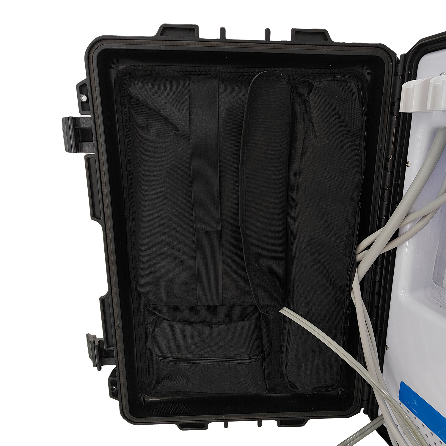 Updated Portable Dental Unit Air Compressor P206S+LED Curing Light+LED Scaler 4H