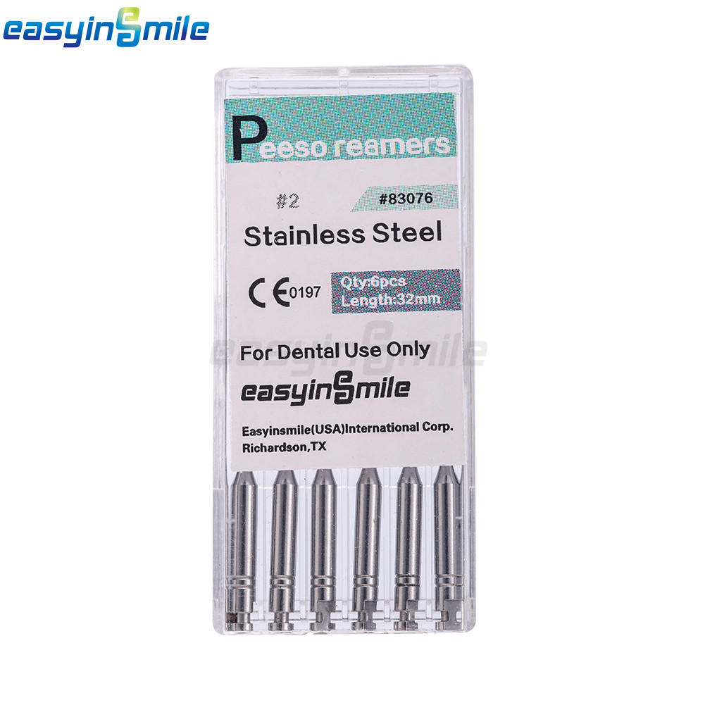 10Pks Dental Endo Pesso Reamers/Glidden Gates Spiral Root Canal Drill 32MM #1-#6