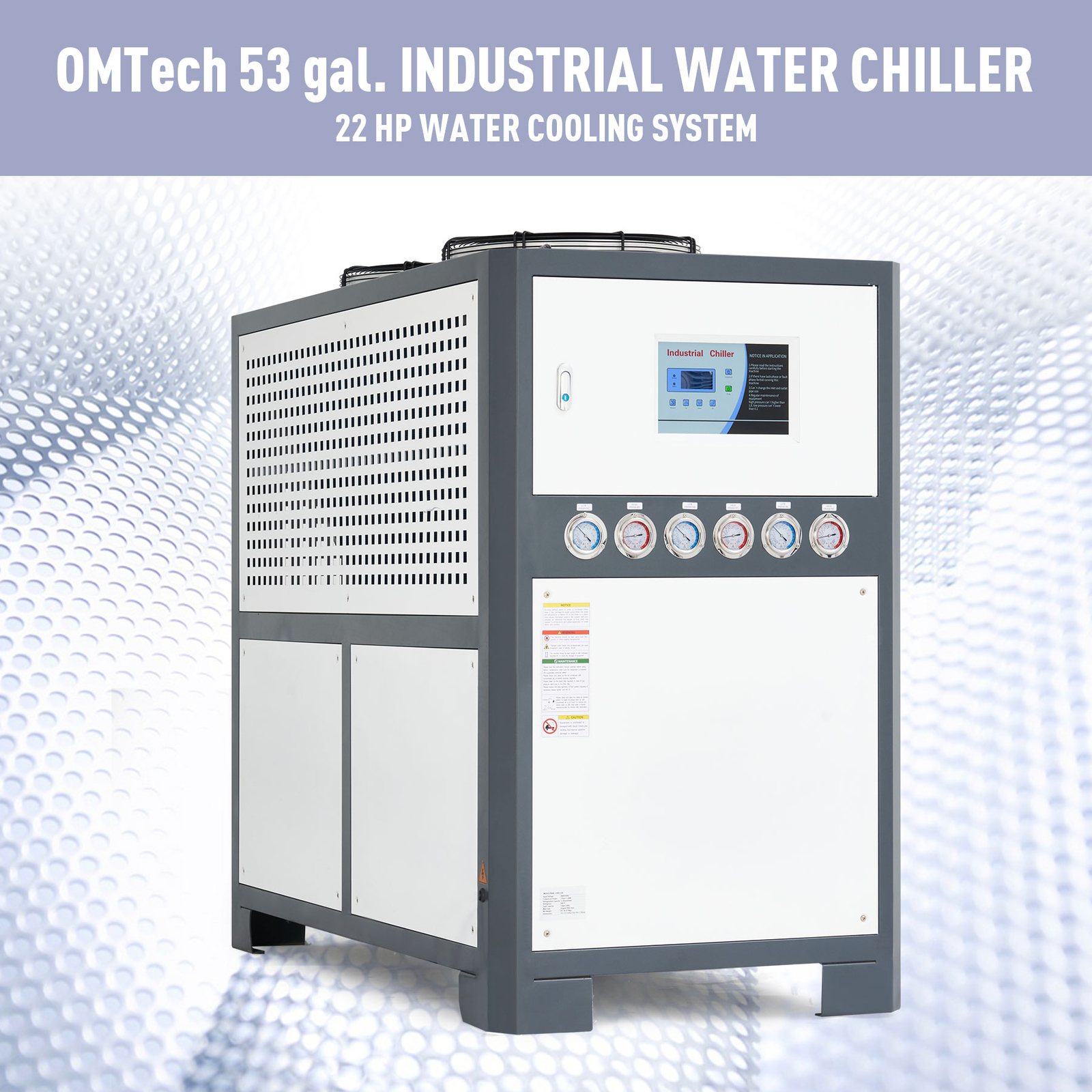 CREWORKS 53gal 15Ton 200L Air-cooled Industrial Chiller f. Laser Cutting Welding