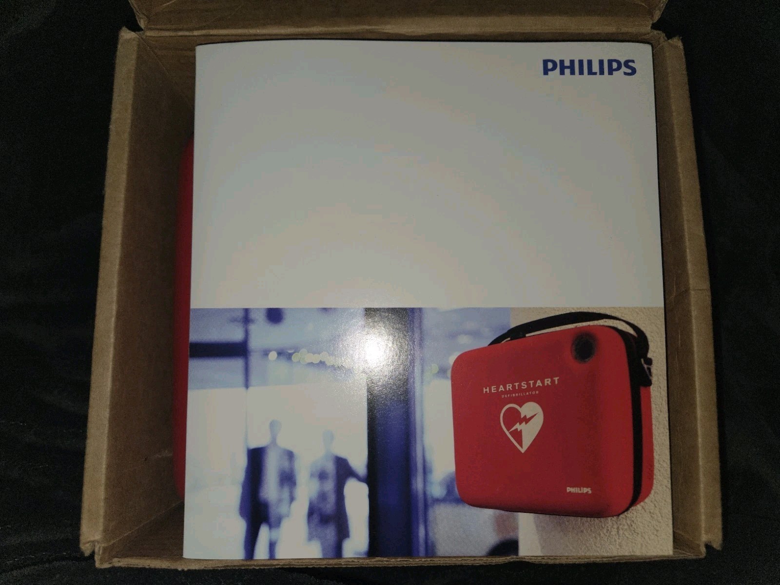 Philips HeartStart FRX Defibrillator Kit NEW – Battery 02/2029 Pads 01/10/2026