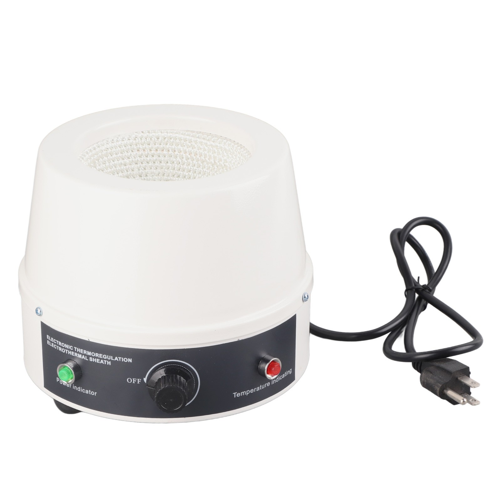 Electric Heating Mantle 500mL 250W 110V US Plug Thermostatic Lab Jacket