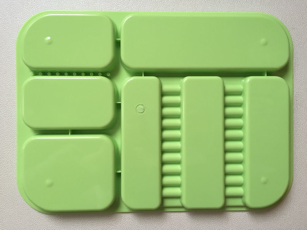 Dental Separate Autoclavable 135°C Divided Tray Plastic Set Up Trays 5 Color