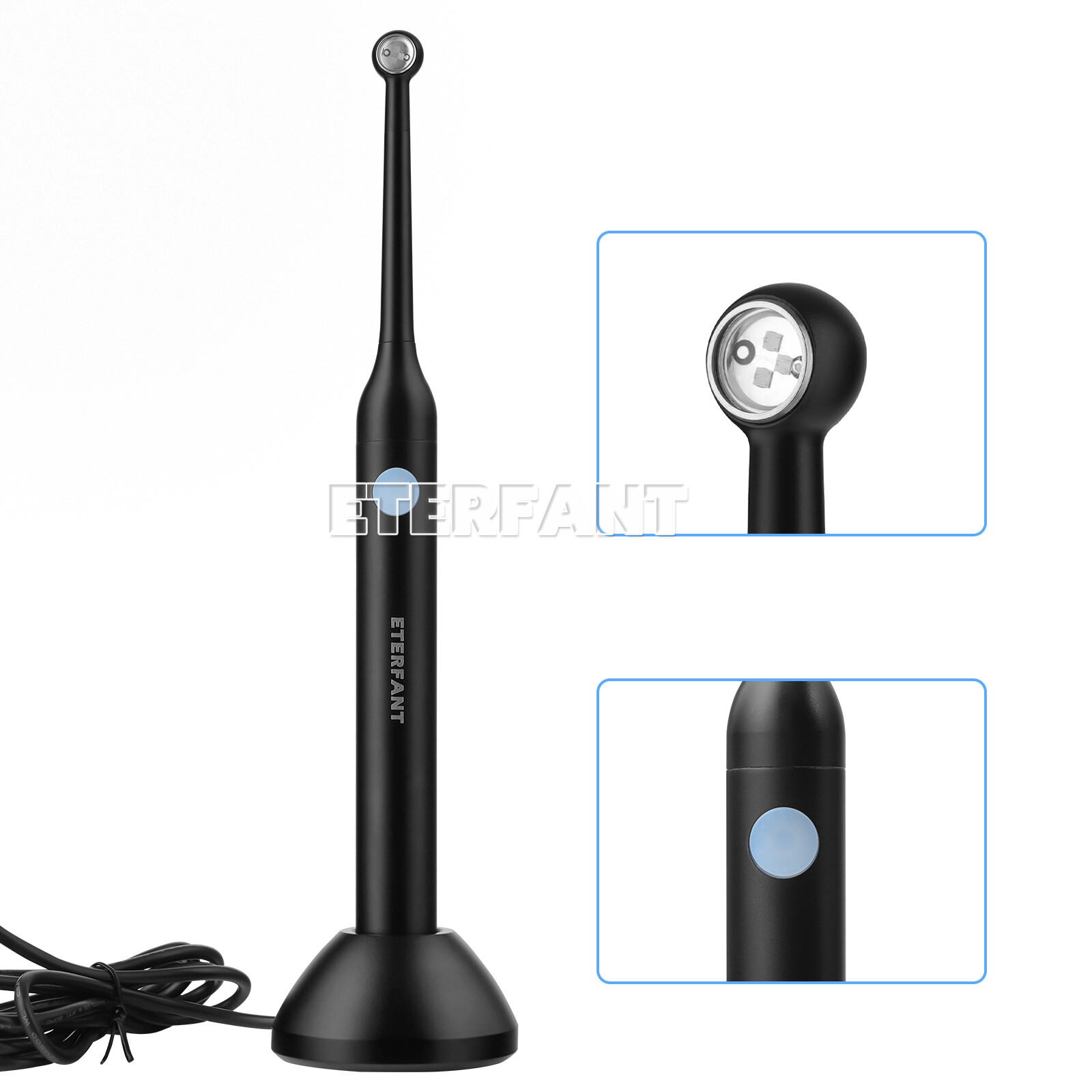 ETERFANT Woodpecker Style Denta Curing Light LED Lamp Composite Cure Cordless