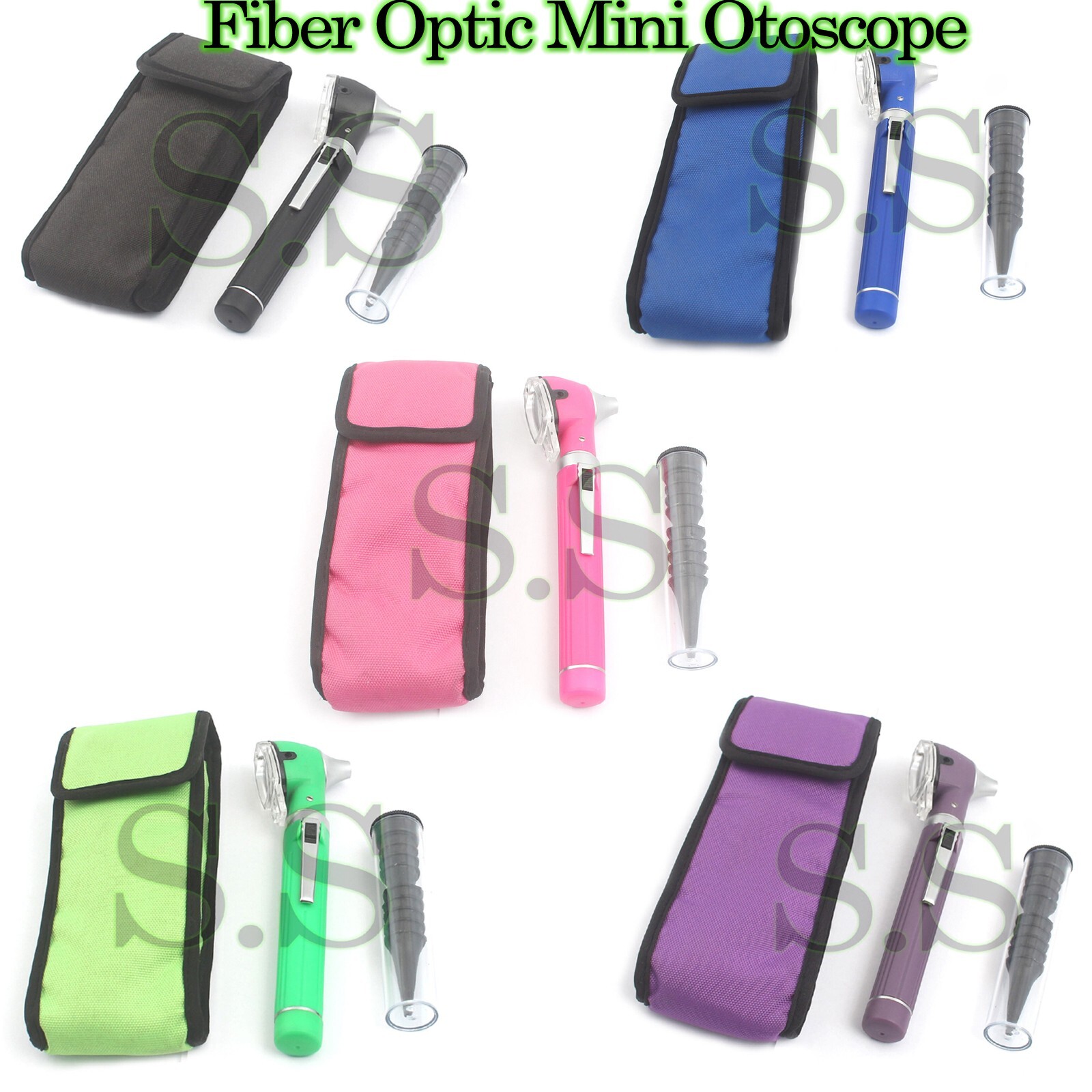 25 Mini Otoscope Fiber Optic-Medical Diagnostic Examination