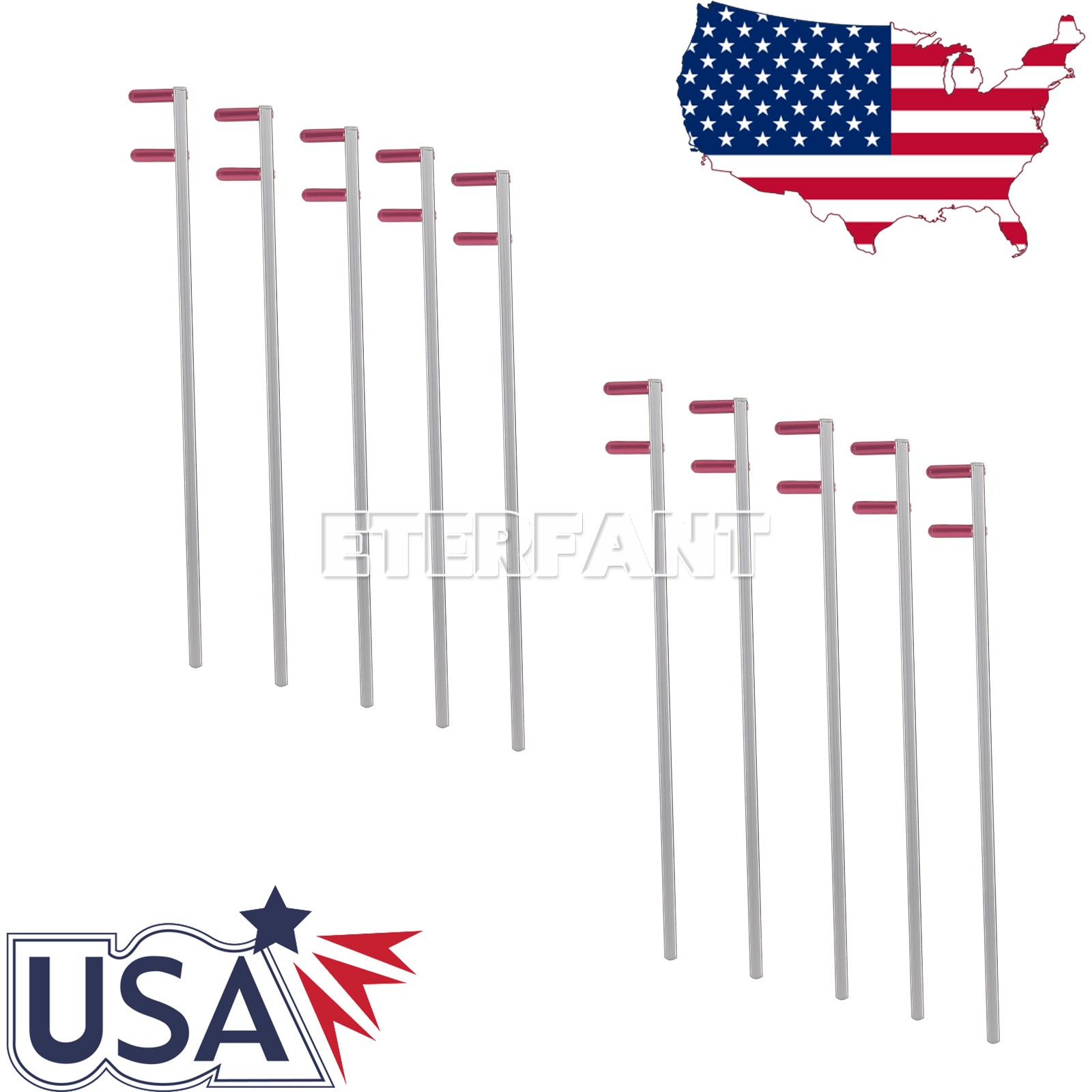 5PCs Dental X-Ray XCP-DS Fit Anterior/Bite wing/Posterior/Endodontic Arm Kit US