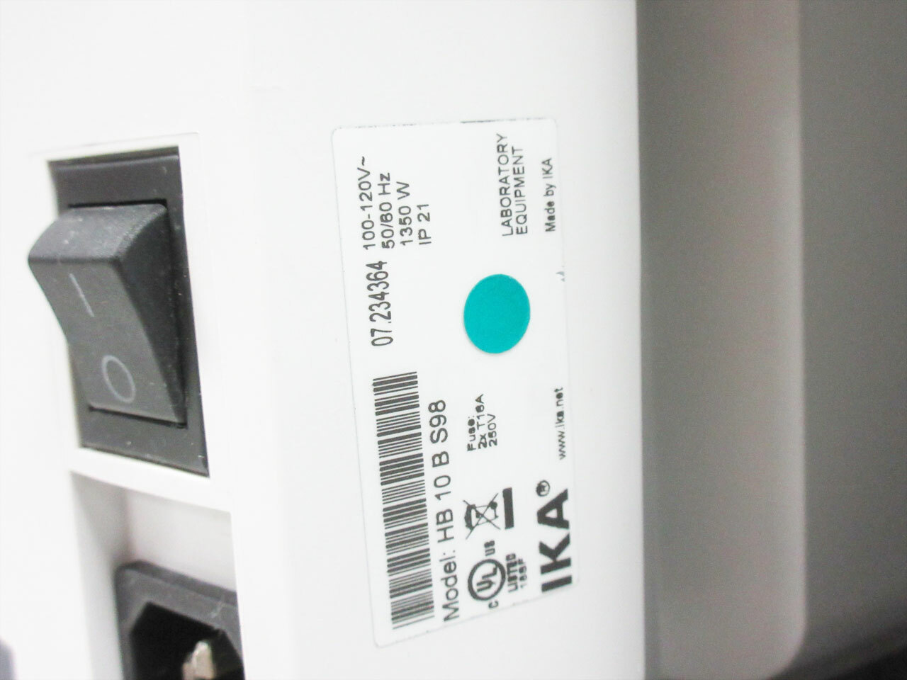 IKA RV10 BASIC ROTAVAP & HB 10 BASIC HOT WATER OIL BATH RV 10 B S1 HB10 S98