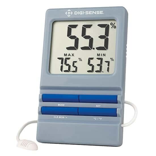 Digi-Sense Thermohygrometer with Alarm and Remote Probe – 90081-00 – Laboratory