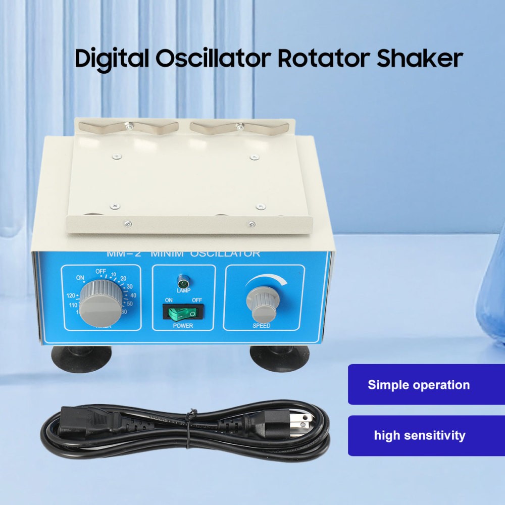 Lab Digital Oscillator Rotator Shaker Mixer for Agglutination Test 0-3000 RPM