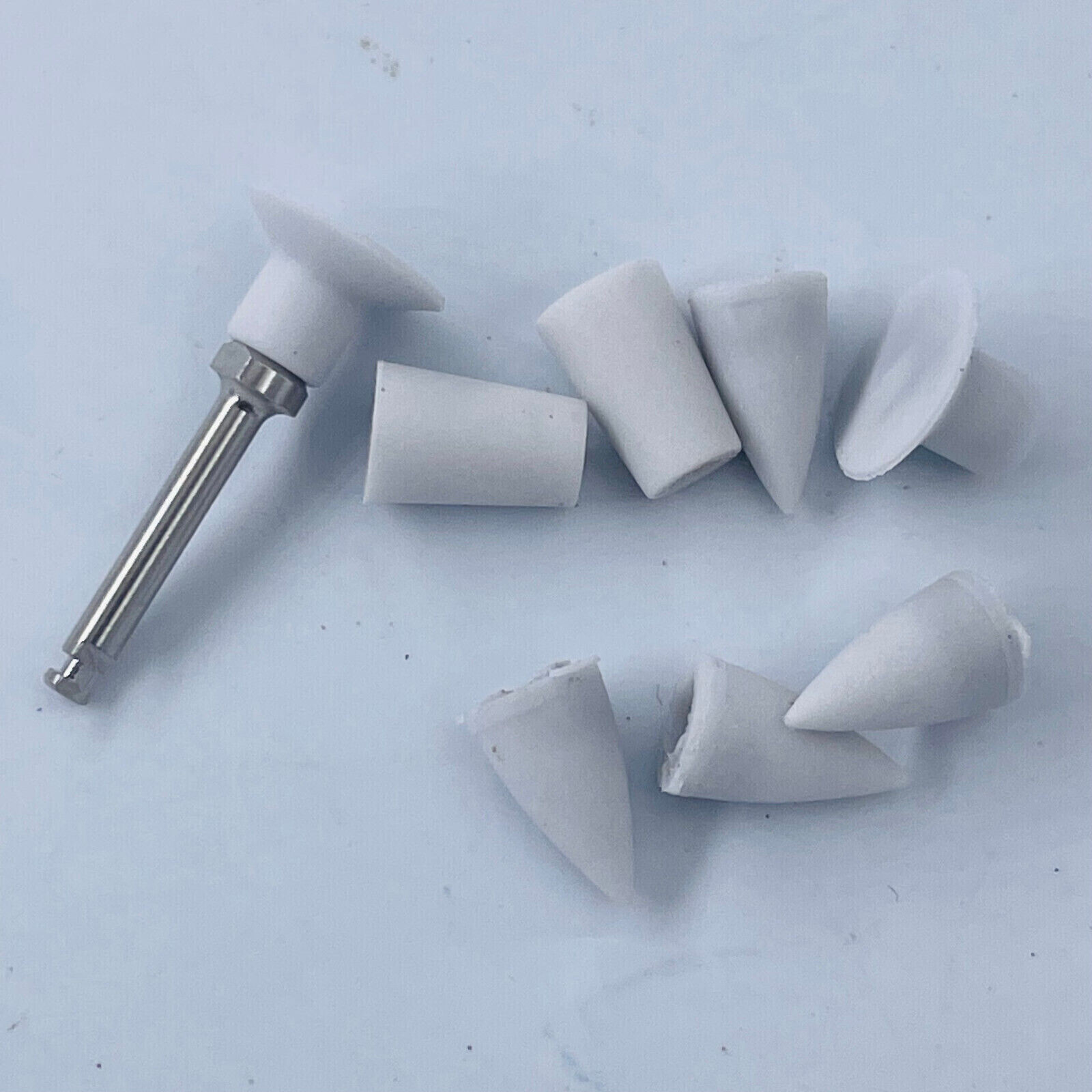 5 Set Dental 134°C Autoclavable 2.35MM Composite Finishing Polishing Mendrel Cup