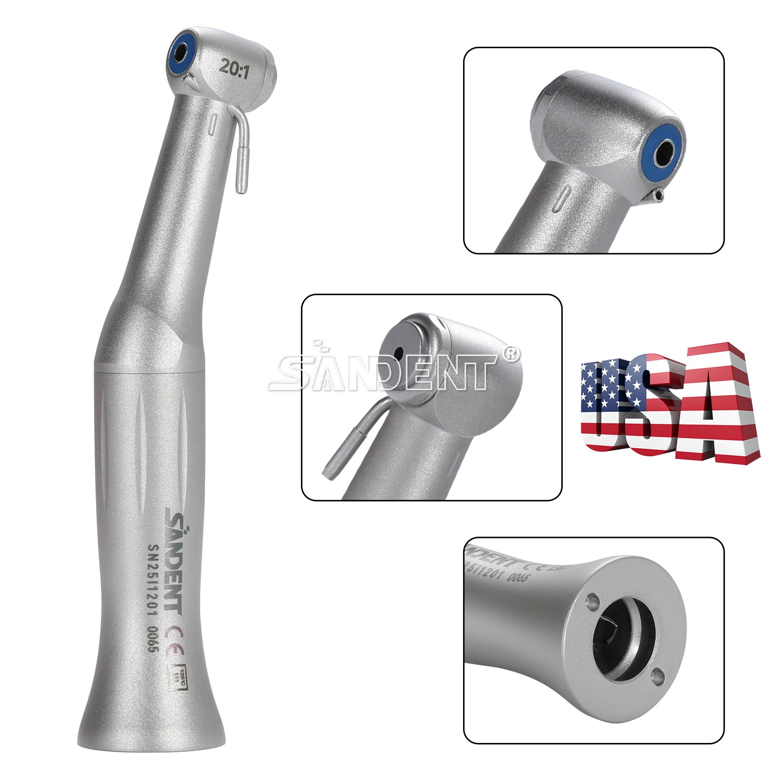 NSK S-Max SG20 Style Handpiece Surgical Implant Reduction Non LED 20:1 Dental