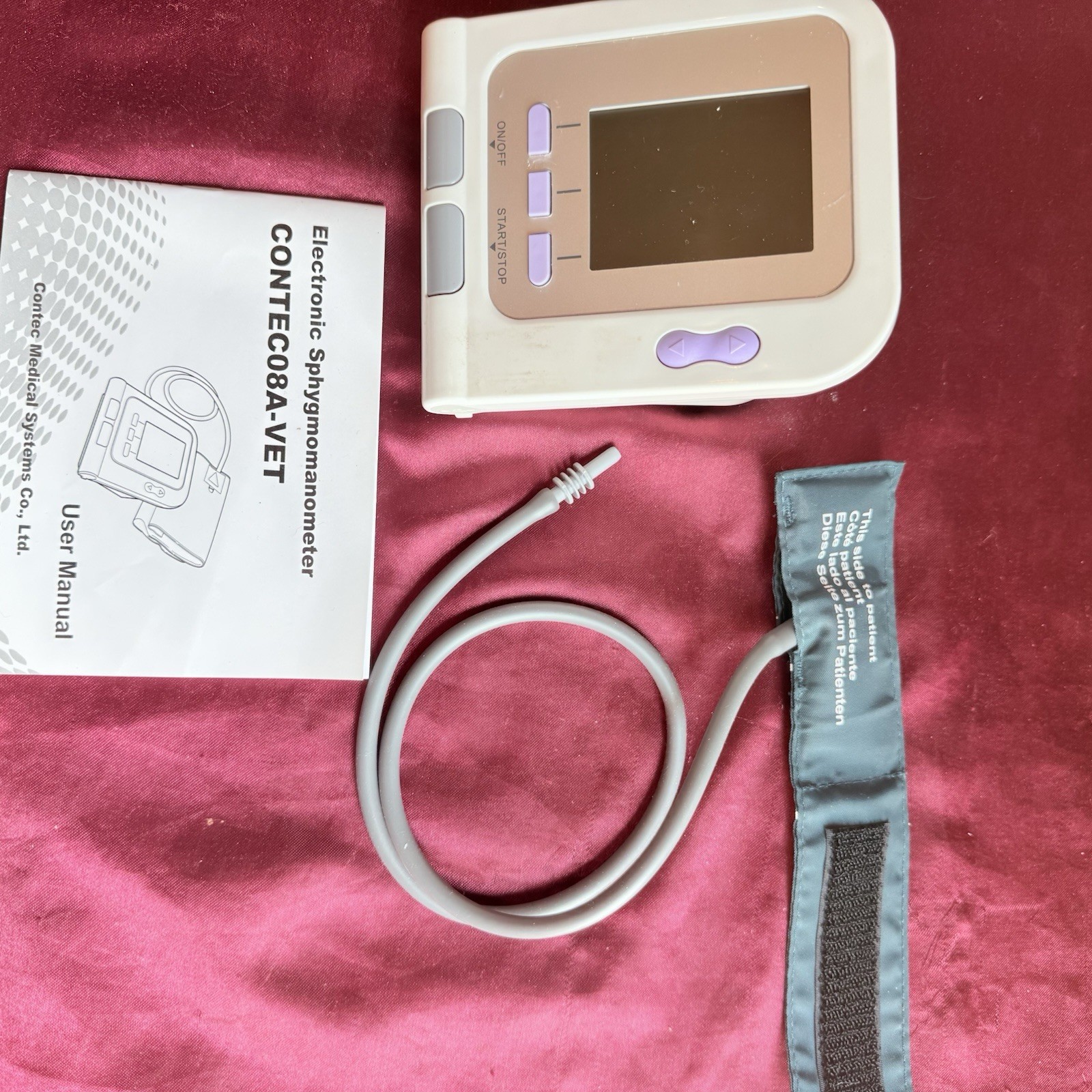 CONTEC08A-VET Digital Blood Pressure Monitor for Animals