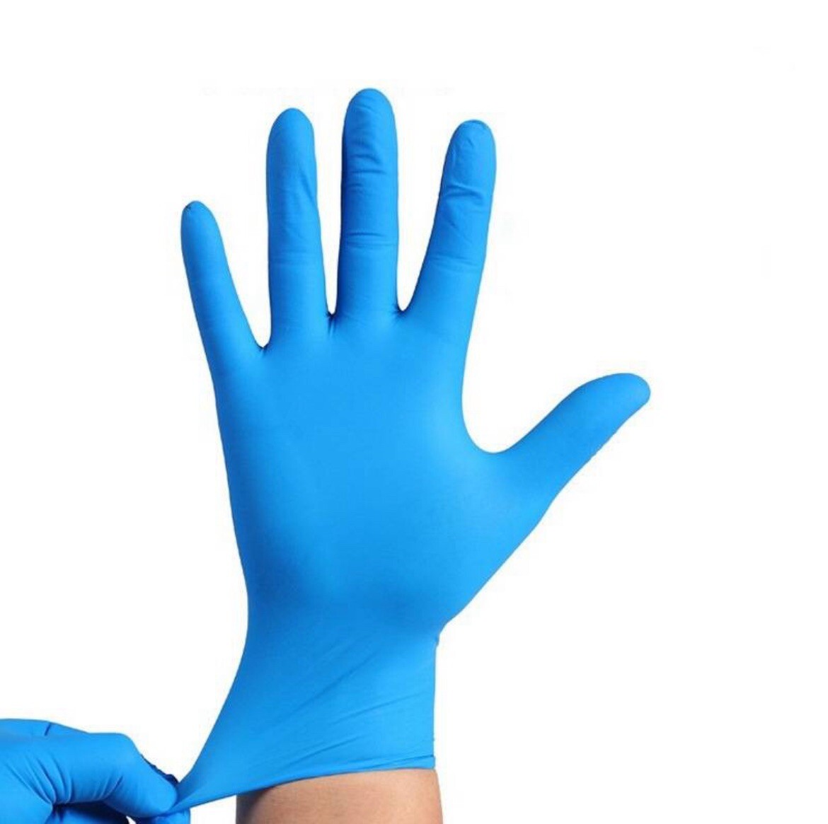 Nitrile Non Vinyl Latex Exam Gloves, Powder Free-Size Medium
