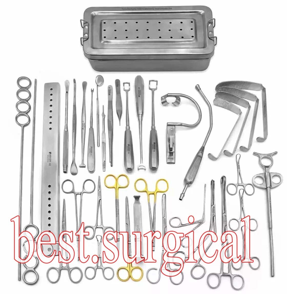 Tonsillectomy & Adenoidectomy 30 Pcs Set Surgical Instruments best Quality