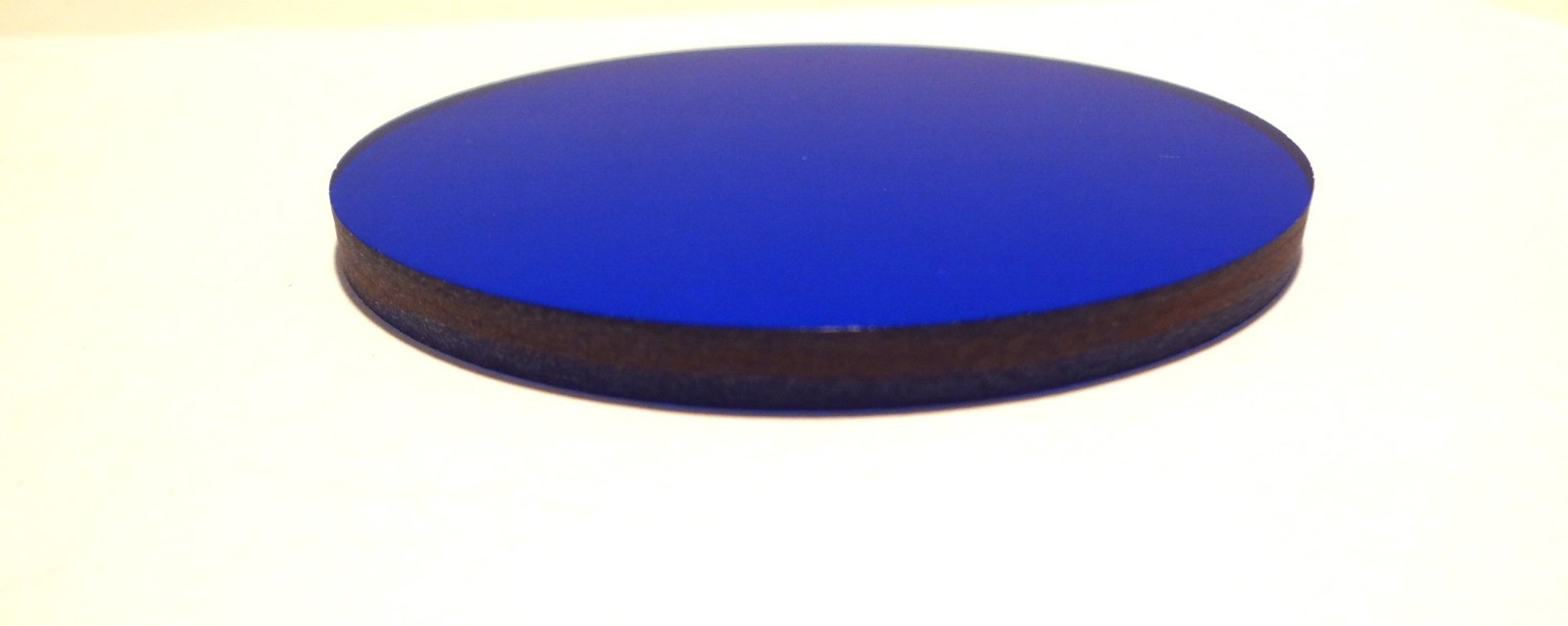 MICROSCOPE BLUE FILTER 44.7MM DIAM X 4.3MM THICK **NEW**