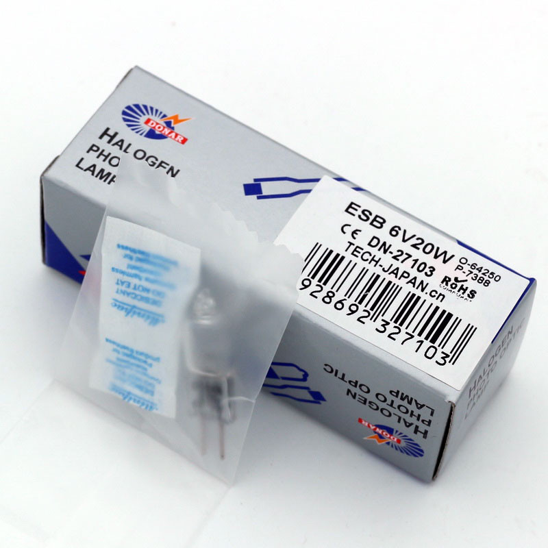 ESB 6V20W 7388 Olympus CX21 CX22 CH20 Microscope Lamp 64250 Halogen Light Bulb