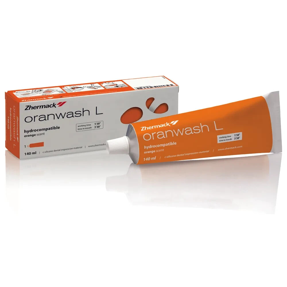 Zhermack Oranwash Light Body C-Silicone Impression Material