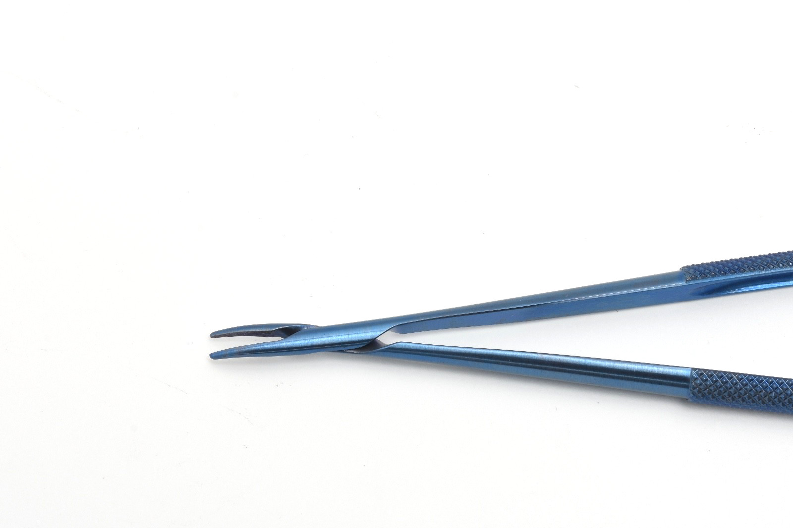 Jarit 278079TL 1.2mm Tip, Curved, 7-7/8″ Micro Stardust Needle Holder
