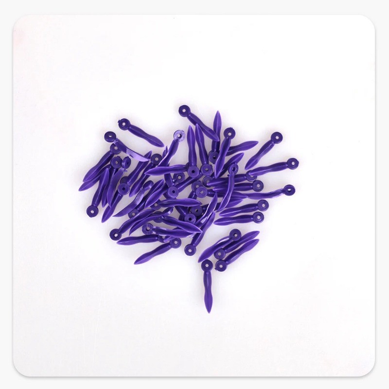 Dental Tooth Gap Wedges Disposable Plastic Wave Shape Wedges 4 Sizes L/M/S/XS