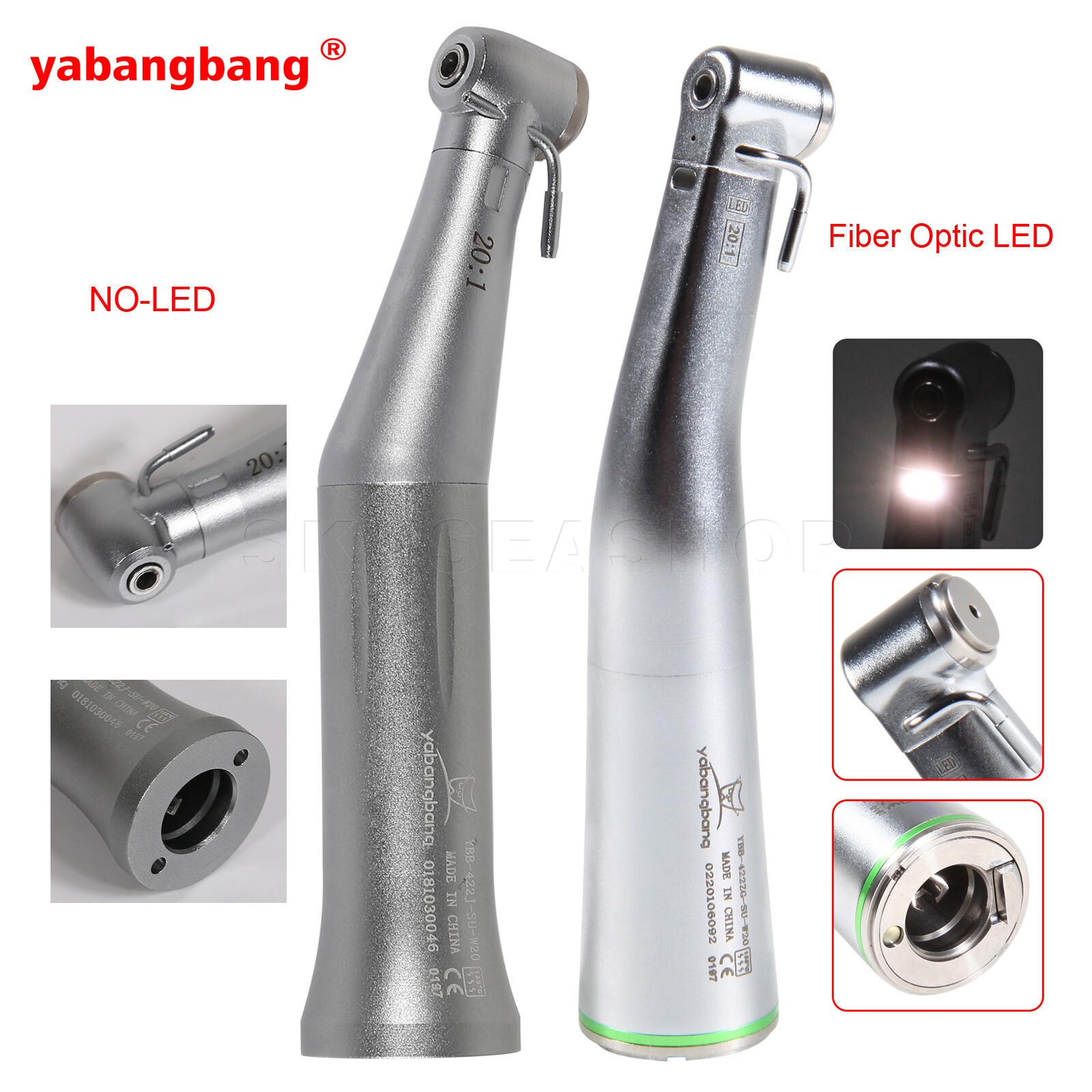 NSK S-Max SG20 Dental Handpiece Surgical Implant Reduction LED/Non LED 20:1