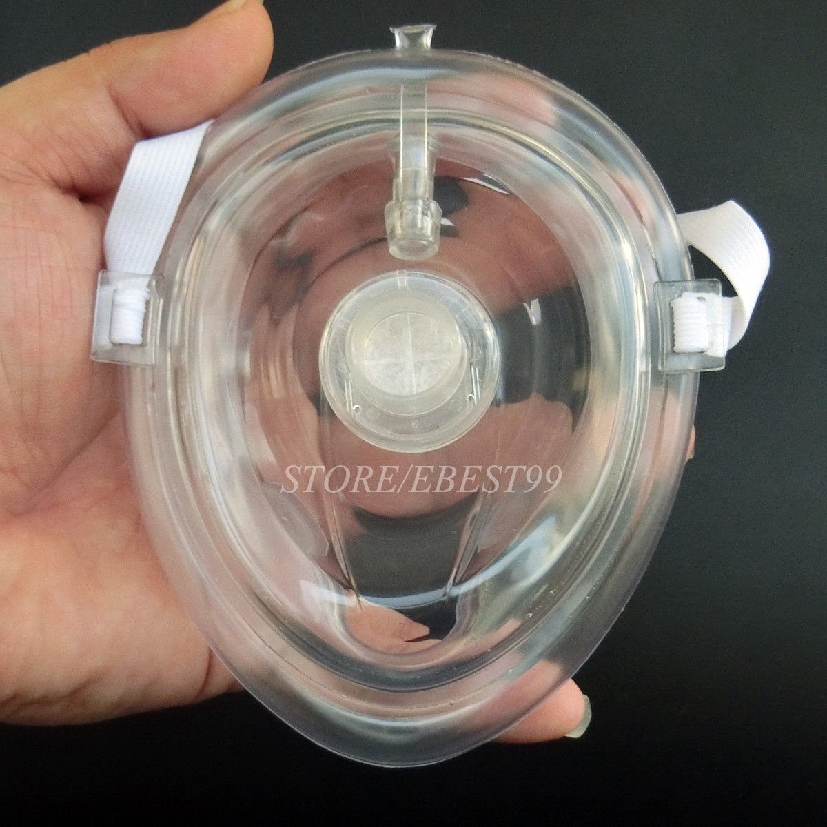 1x CPR Pocket Face Shield Resuscitator Rescue cpr kit Face shield white