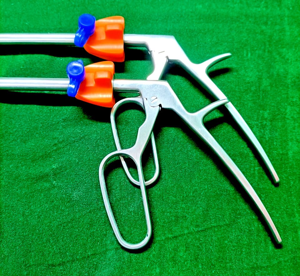 2pc Laparoscopic Clip Applicator Single Action LT 300/LT 400 Reusable Instrument