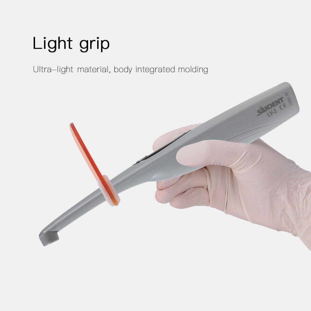 Dental Wireless Cordless iLed 3 Second LED Curing Light Cure Lamp LV3 DR DENTIST