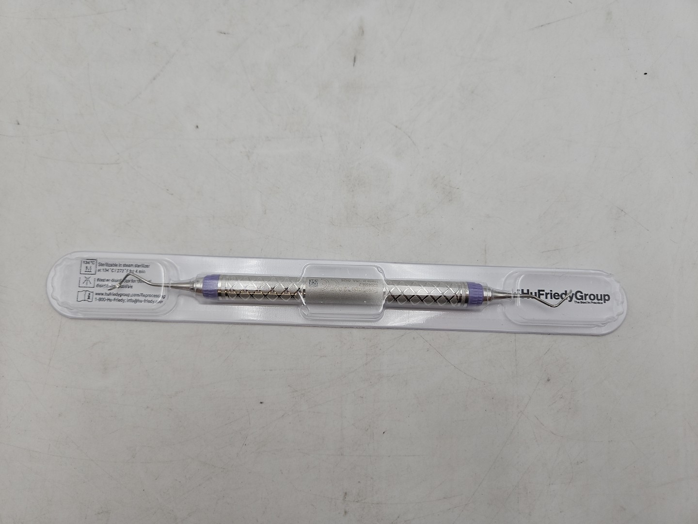 Hu-Friedy S204S9E2 EverEdge 2.0 #204S Double End Sickle Scaler #9 Handle
