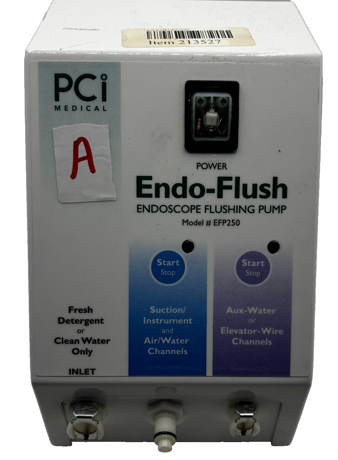 PCI ENDO-FLUSH EFP250 ENDOSCOPE FLUSHING PUPM POWER 110V-120V 50/60HZ 0.7A 🎯