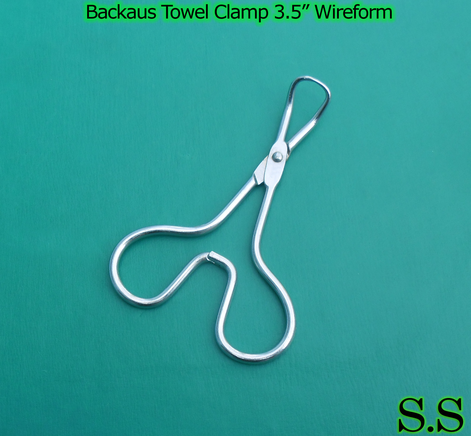 1 Piece Of Backhaus Towel Clamp Forceps 3.5″ WIREFORM Surgical Instruments
