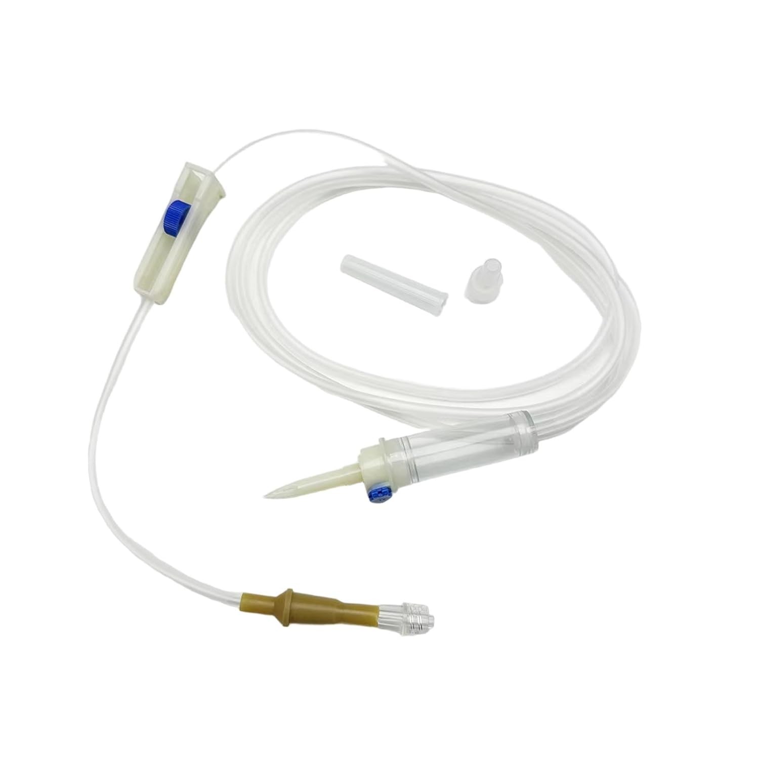10-50Pcs Portable IV / Veterinary Infusion Set Parts With 72Soft Tubing Tool NEW