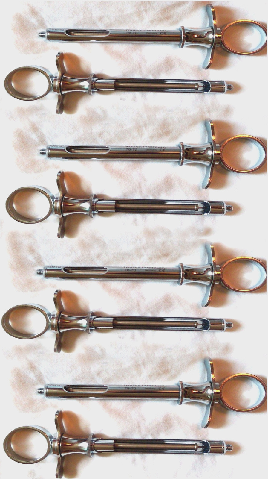 Lot of 12x Hu-Friedy CW Style Dental Anesthetic Aspirating 1.8ml Syringe SYRCW