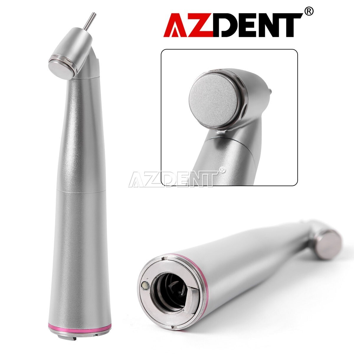 AZDent Dental Optic Fiber 1:4.2 Increasing Handpiece 45 Angle Fit FG 1.6mm