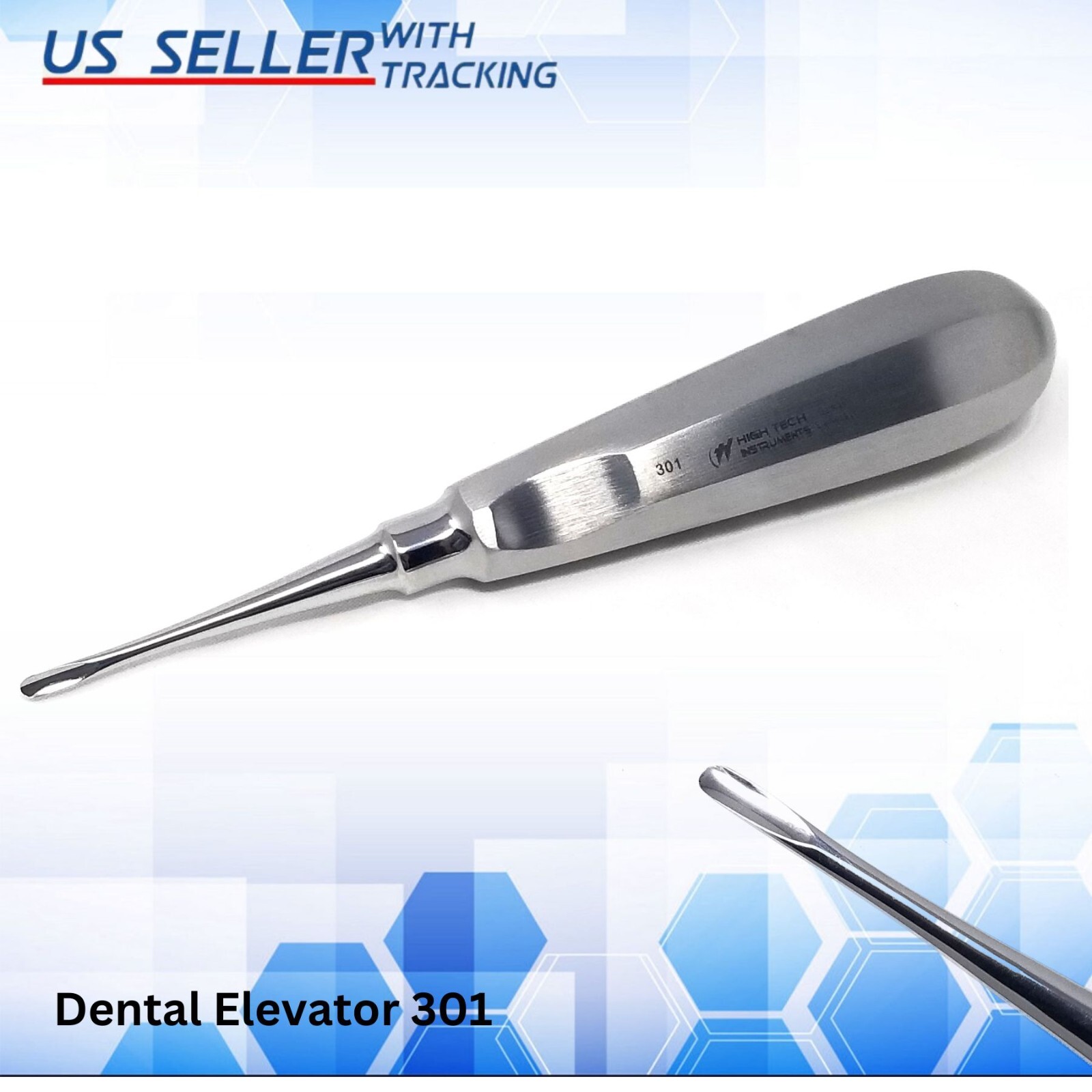 Dental Root Elevator 301 Luxation Extraction Oral Surgery Dental Instrument