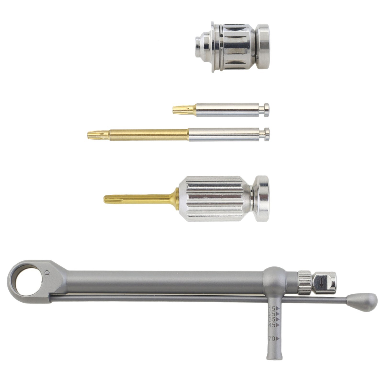 Dental Implant Driver Hand Latch For Nobel Unigrip/Star Screw Torque Wrench