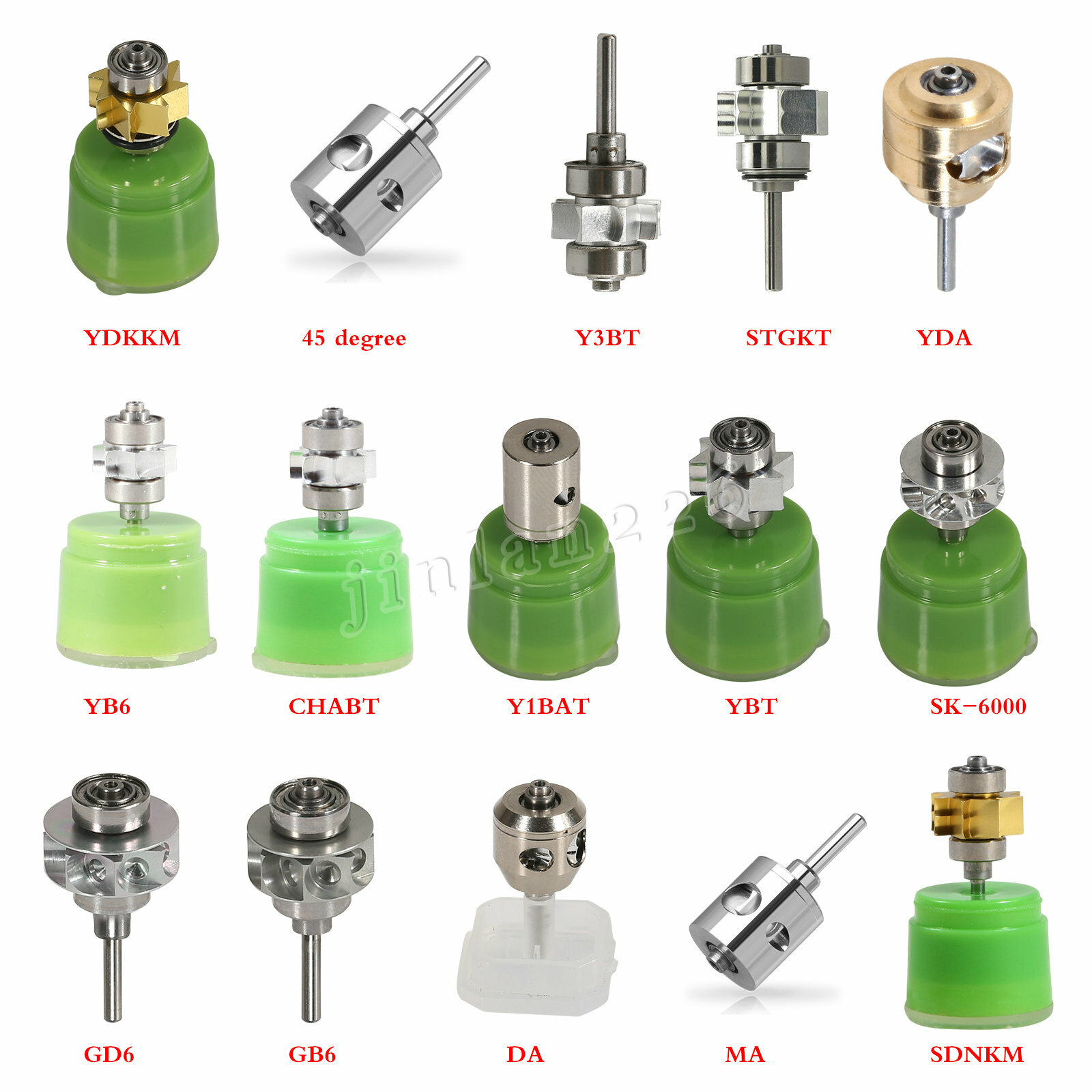 Dental Turbine Cartridge Rotor For NSK /KAV (LED) High Speed Handpiece