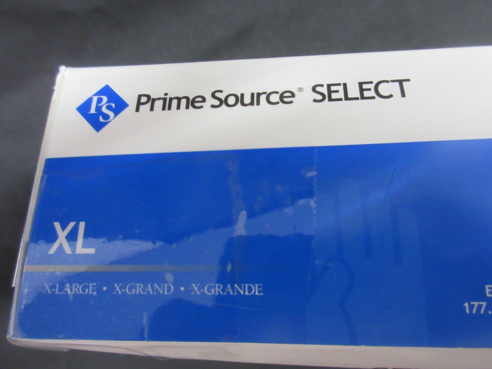 Prime Source Select Disposable Cast Poly FOOD USE Gloves – BOX of 200, Size XL