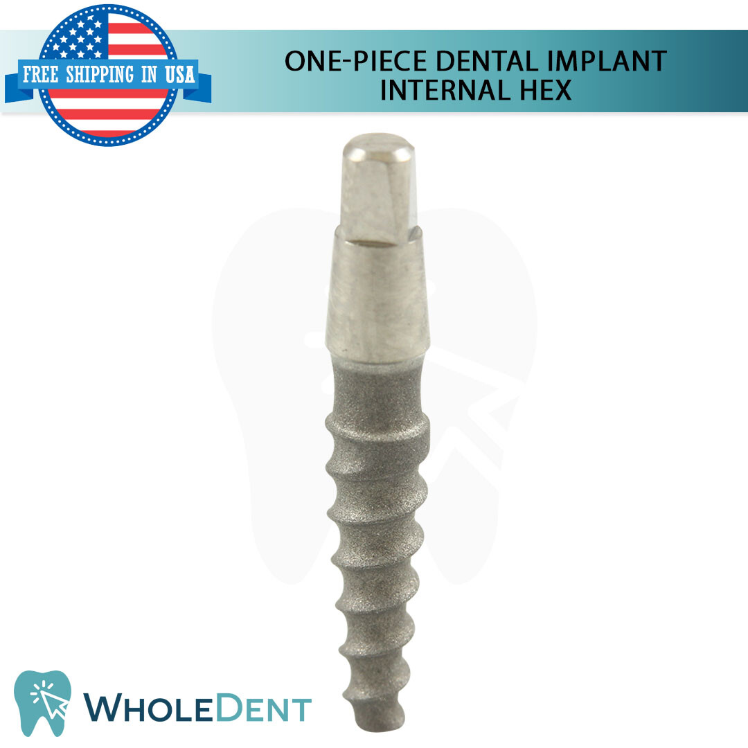 X1 One Piece Int Hex 2.42mm RBM Surface + Straight Abutment + Cement Set