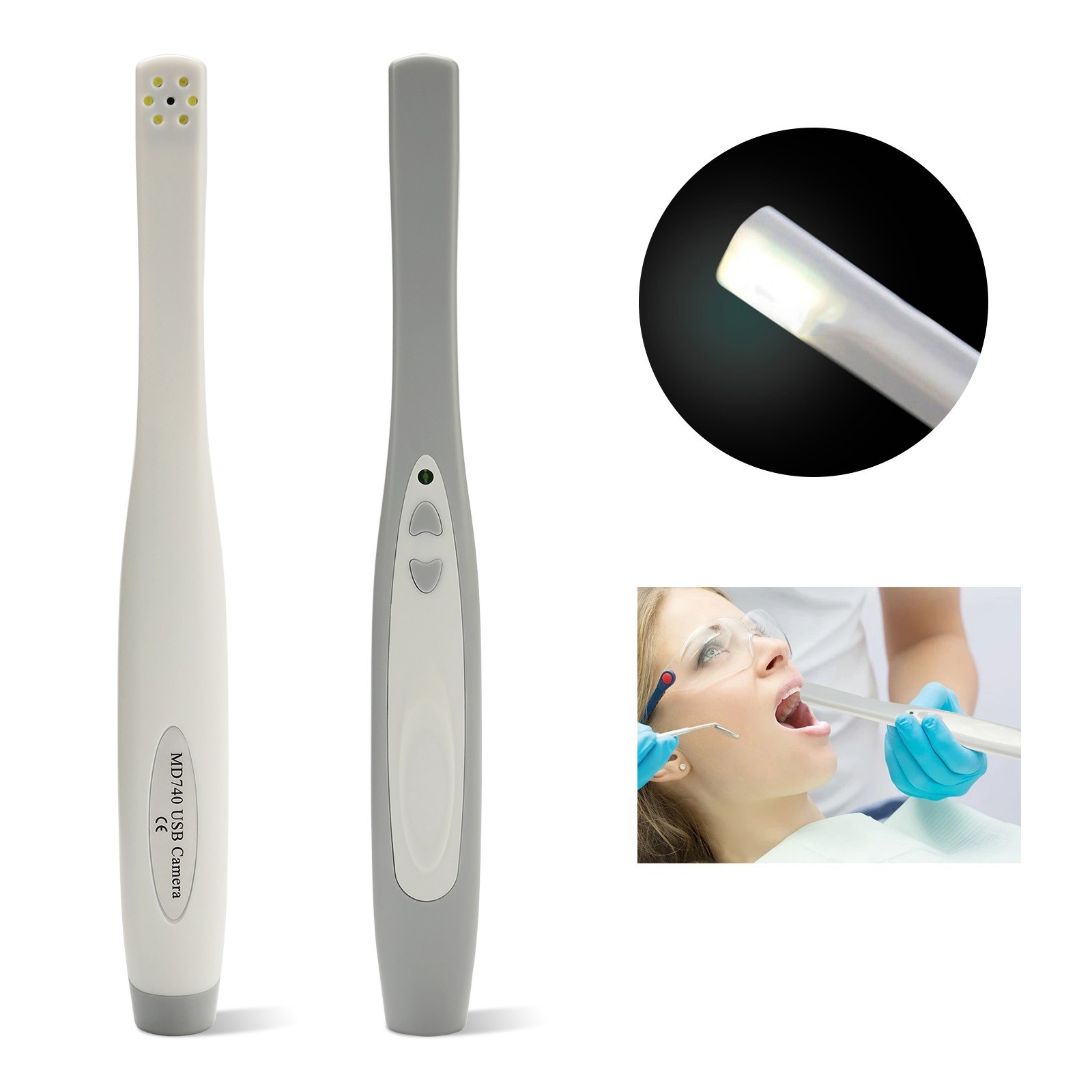 Intraoral Intra Oral Dental Camera IMAGE IMAGING SYSTEM 1/4″ Sony USB 2.0 MD740