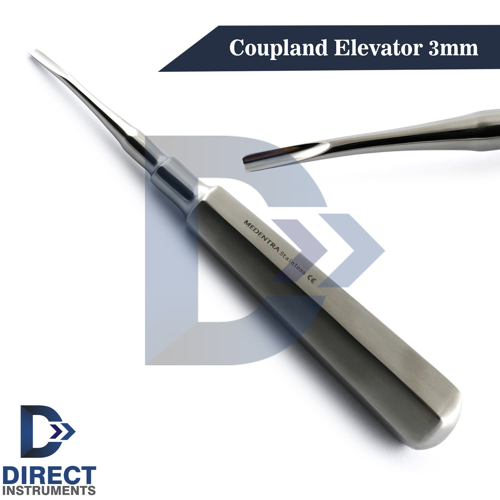 Coupland Elevators Dental Extraction Set Of 3 Surgical Root Extracting Loosen CE