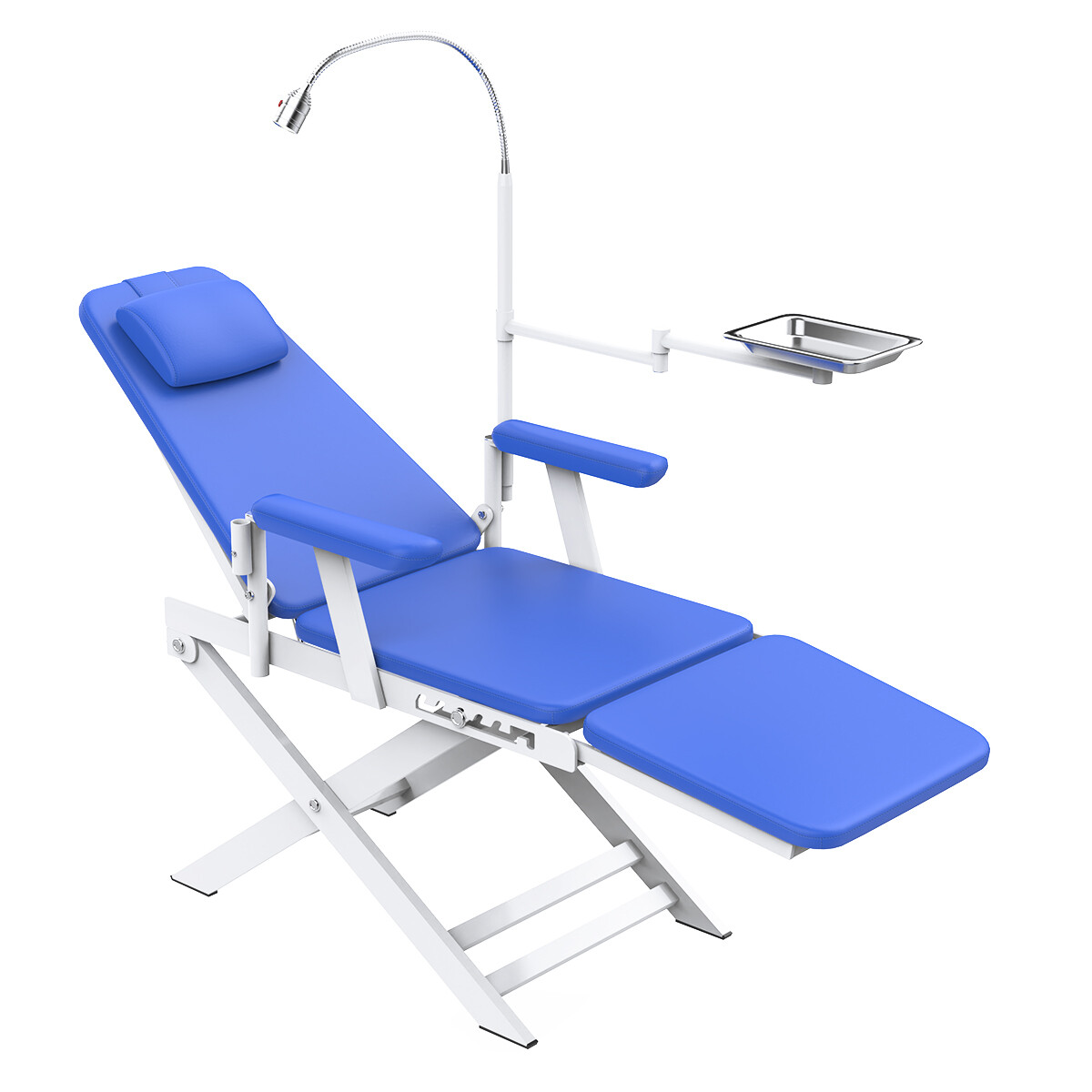Portable Dental Mobile Delivery Unit Air Compressor Syringe SuctionTurbine/Chair