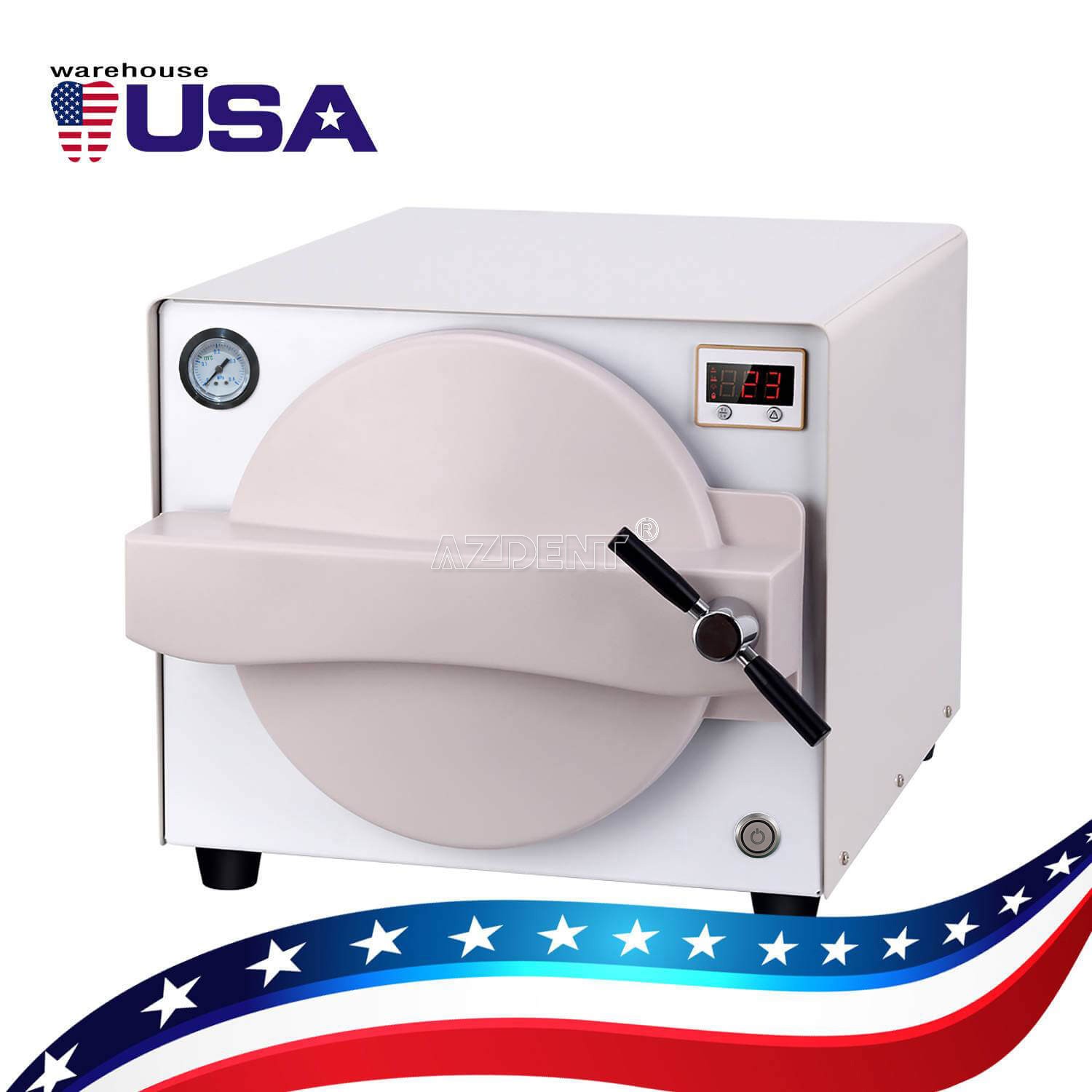 Dental Autoclave Steam Sterilizer Medical Sterilizition Drying Sterilizing Case