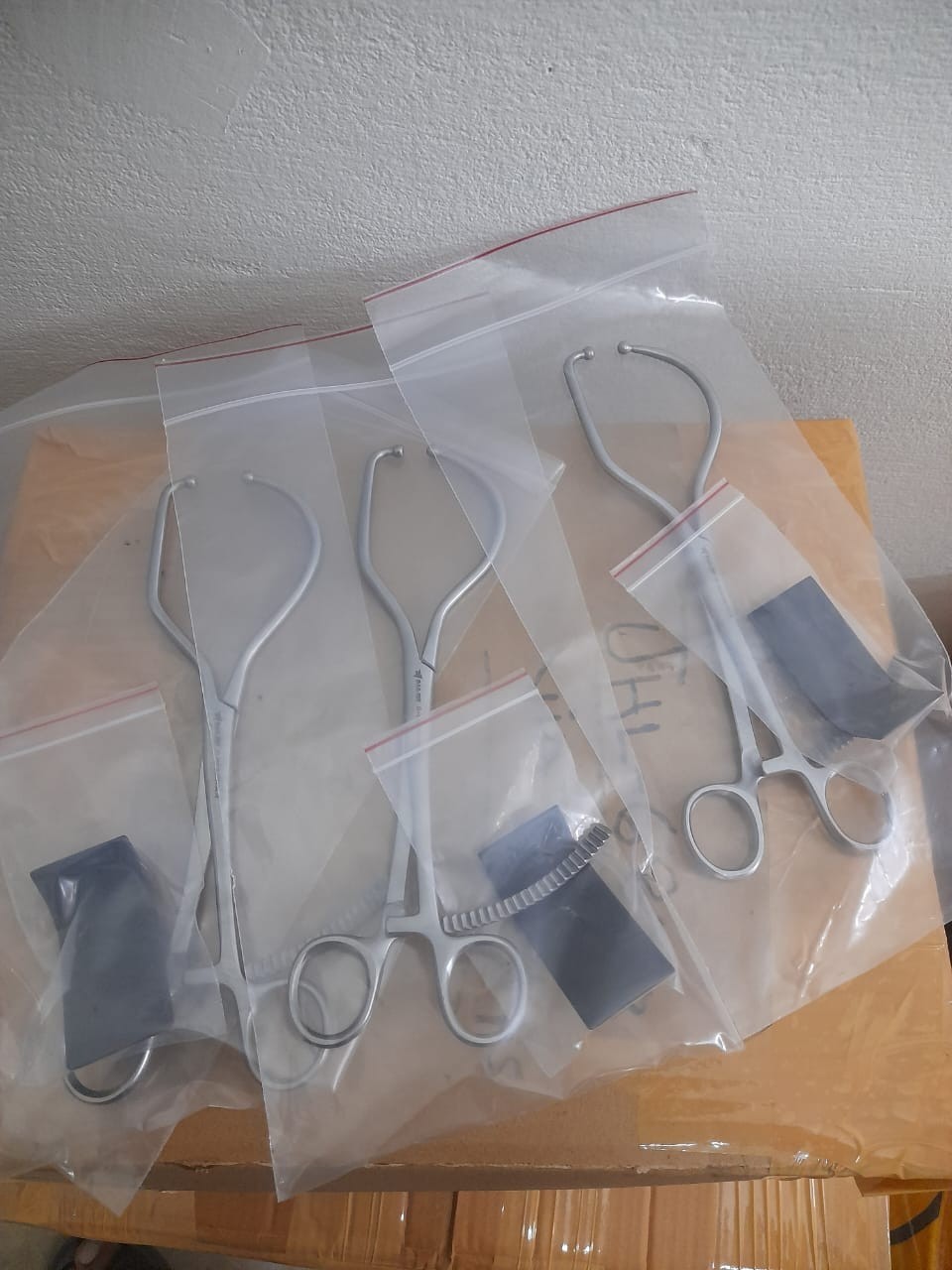 Soft Tissue Bone Reduction Forceps With Ball Tip 03.111.750 Stainless 3PCS Set